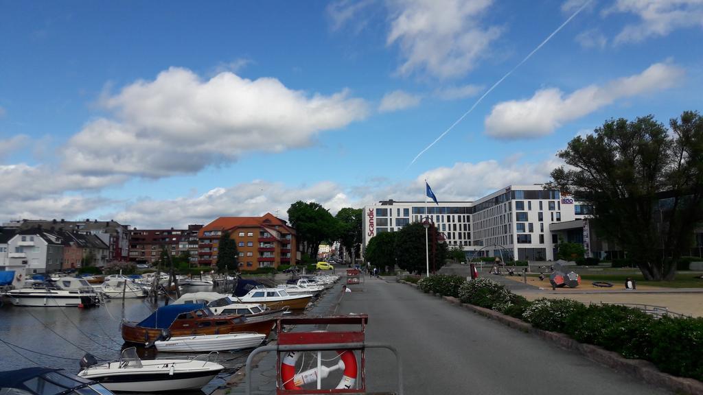 Apartment Bystranda - City Beach Kristiansand Eksteriør billede